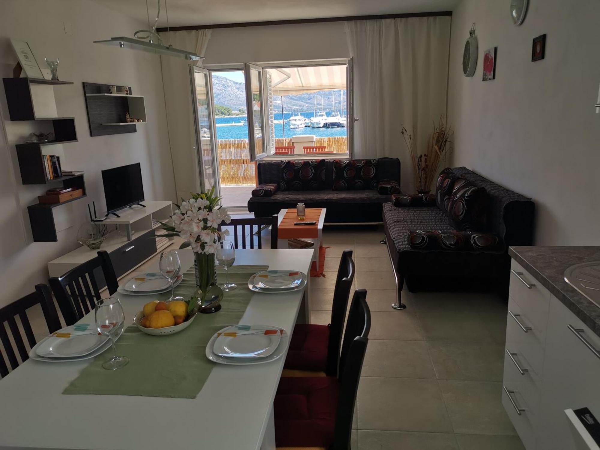 Apartments Lumbardina Lumbarda Oda fotoğraf