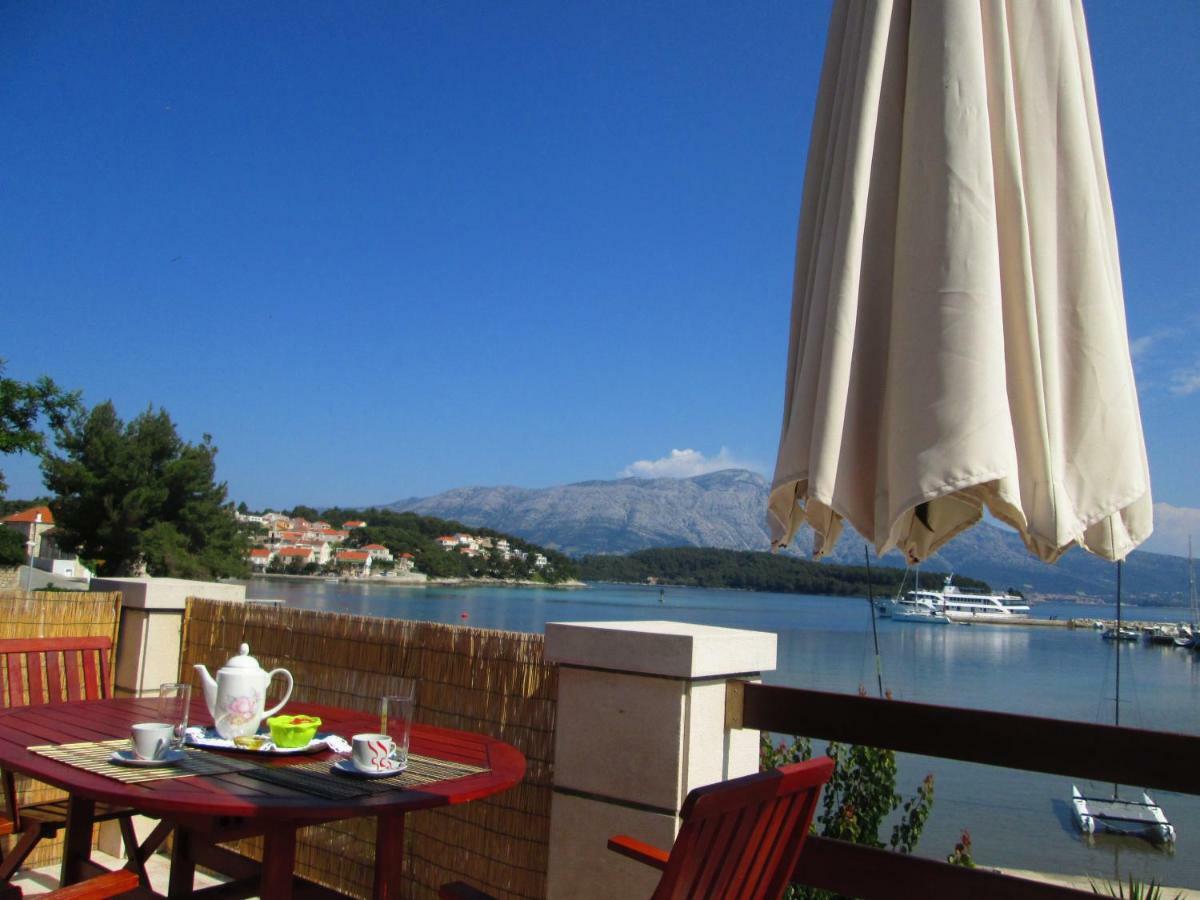 Apartments Lumbardina Lumbarda Dış mekan fotoğraf