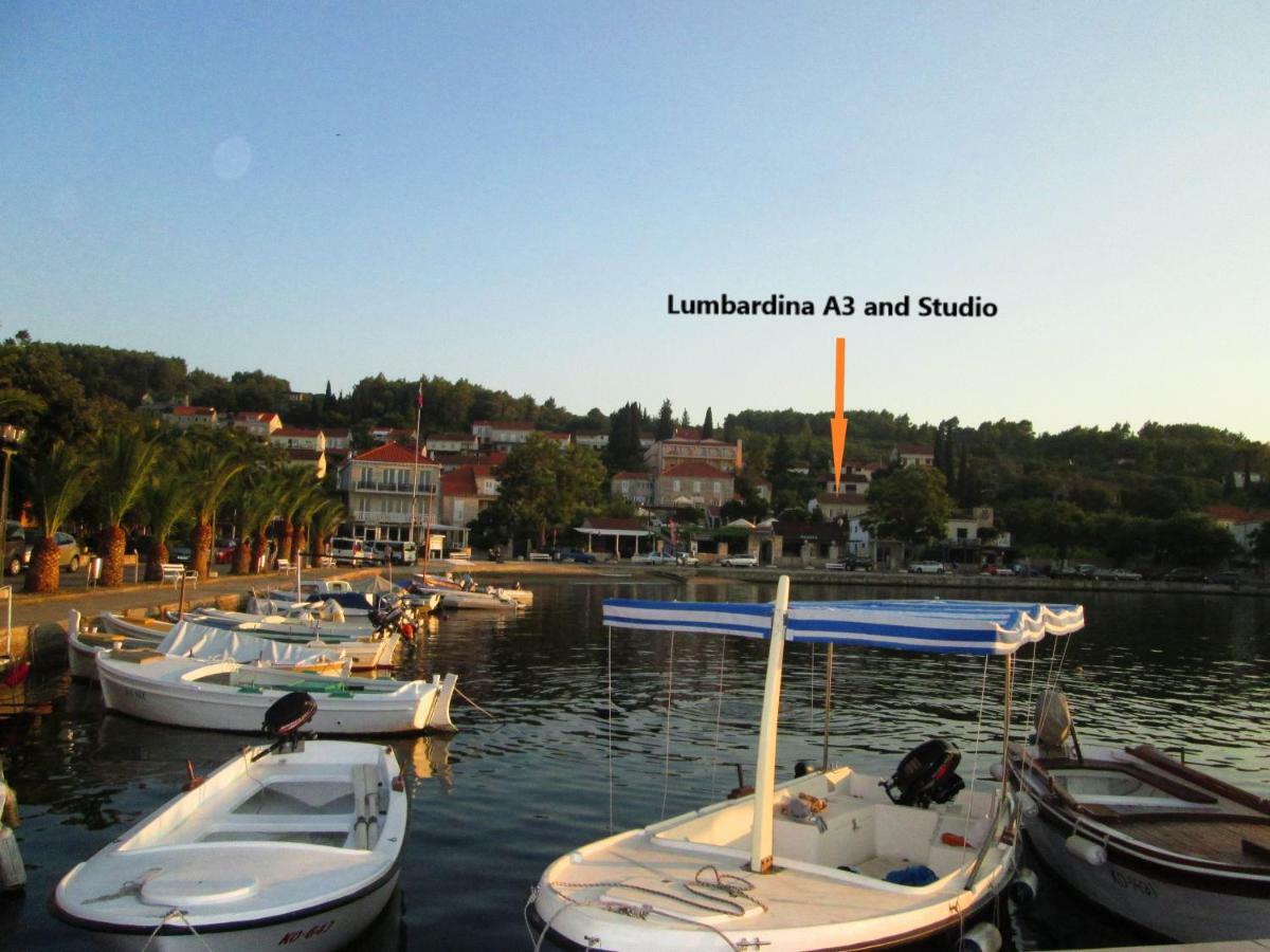 Apartments Lumbardina Lumbarda Dış mekan fotoğraf